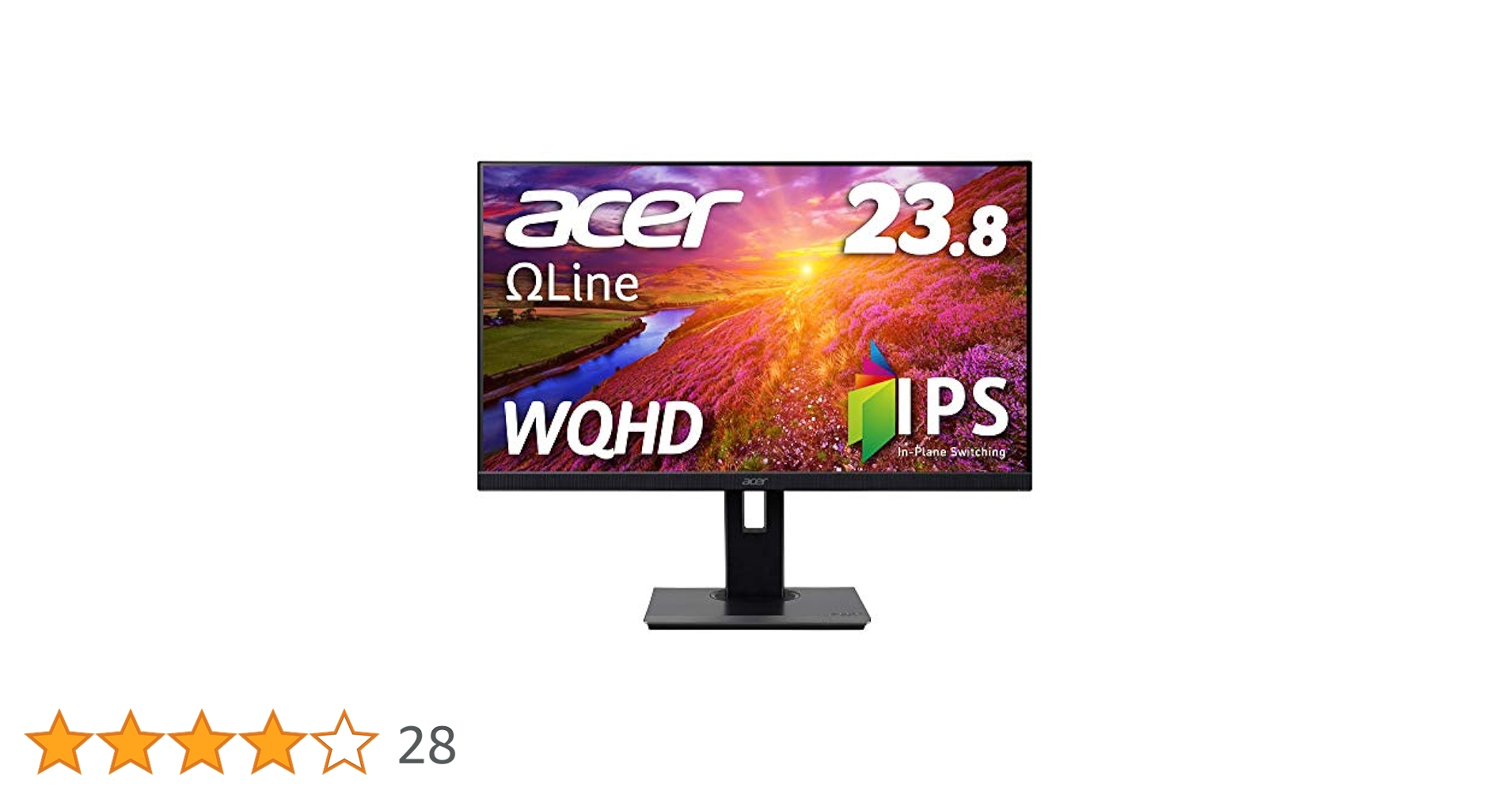 Amazon.co.jp: Acer Monitor OmegaLine B247YUbmiipprx 23.8