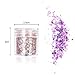 URAQT 16 Colores Purpurinas Polvo, Chunky Glitter Flakes Paillette Brillante Decoración para...