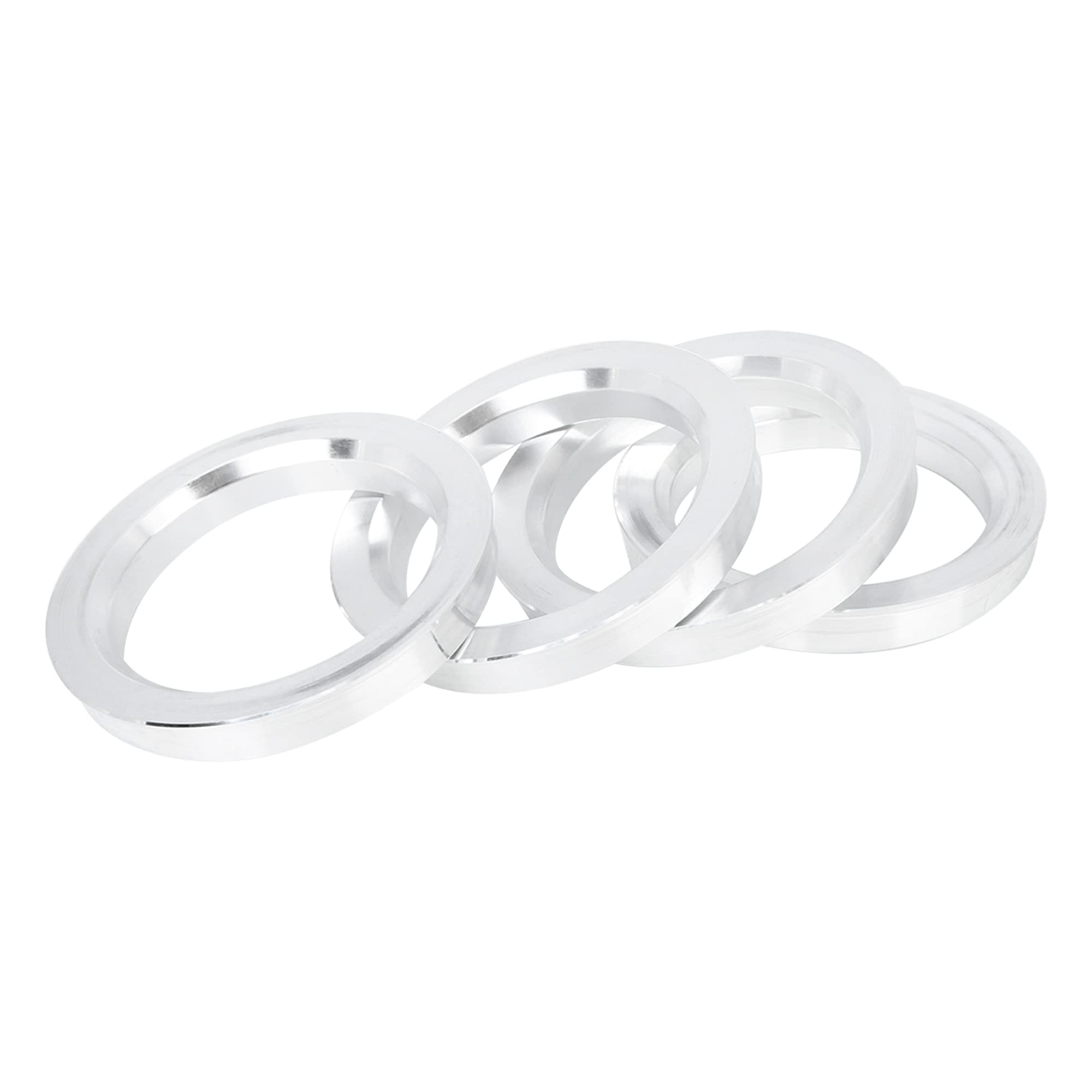 HASKYY - 4x Anelli Centratori Alluminio Anodizzati 76,9-72,6