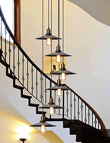 BBG Lámpara de iluminación moderna minimalista para el hogar, lámparas de araña...