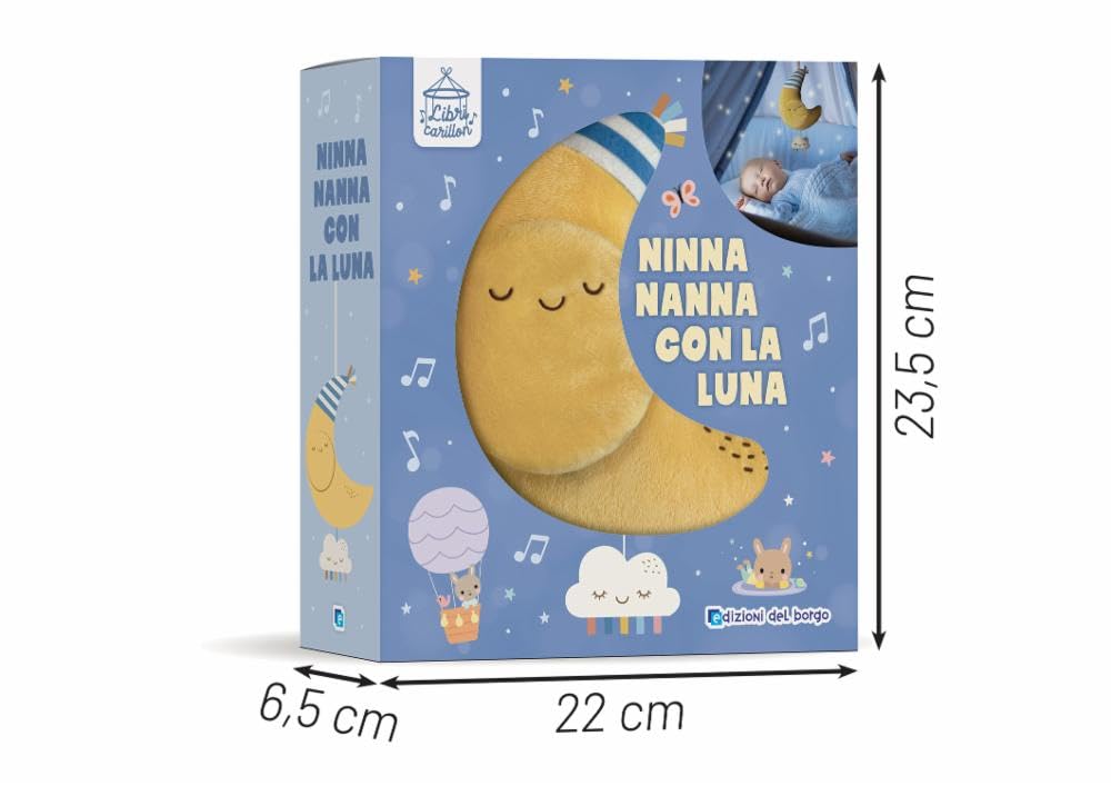 Ninna nanna con la luna. Libri carillon. Ediz. a colori