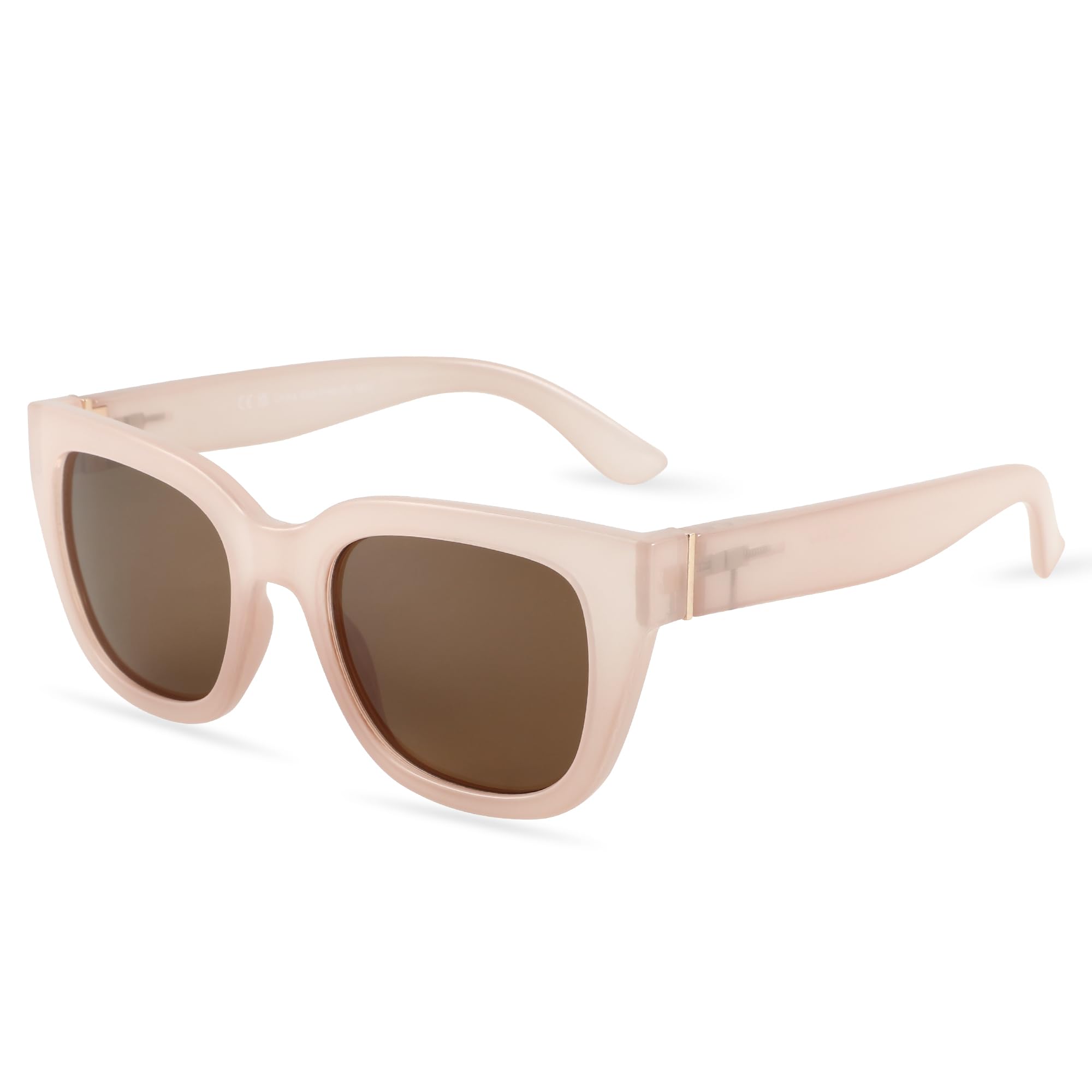 ZENOTTIC Gafas de Sol Polarizadas Estilo Ojo de Gato para Mujeres - Gafas de Sol Clásicas con Protección UV400 y Estilo Retro de Diseñador