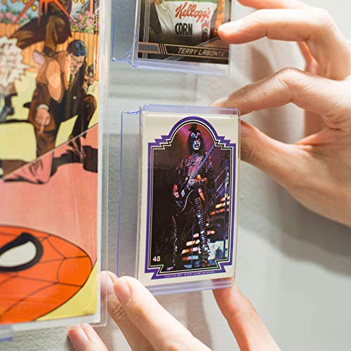 Card Mount Trading Cards Stand and Wall Mount, Invisible Display for Collectible Cards (2) - Thumbnail 4