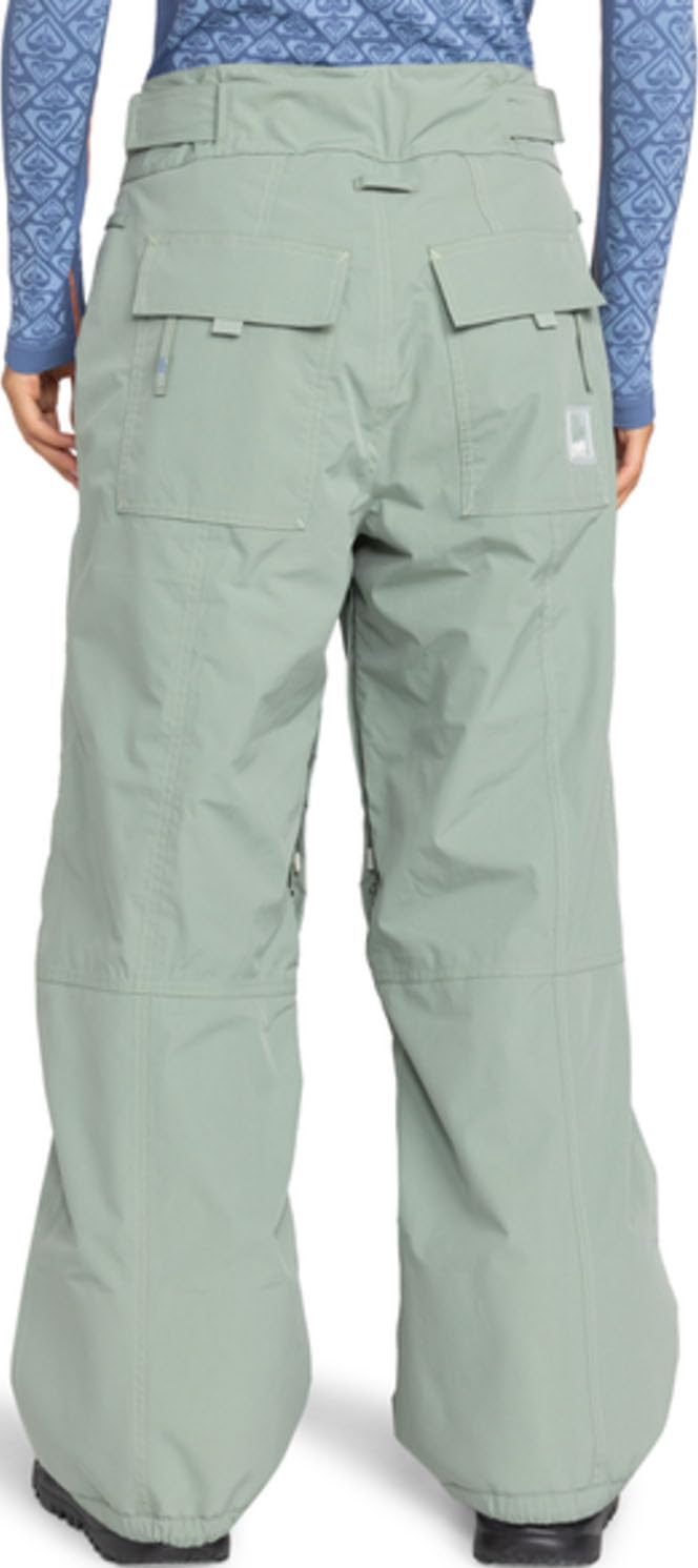 Roxy - Womens Chloe Kim Pant, Color Lily Pad, Size: X-Large