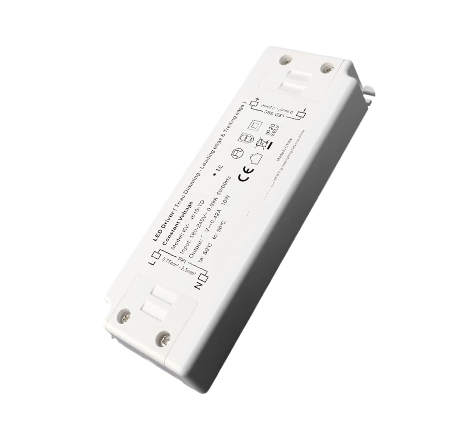 PWANUIGTE KV-25W-360W-DP Constant Voltage Power Supply led Light Strip Outdoor Led Driver(KV-24V10W-TD)
