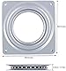 4 Zoll Platz Lazy Susan Turntable Bearings Galvanized Steel Rotating Bearing Schwenkplatte für TV Rack Computer Monitor Plattenspieler
