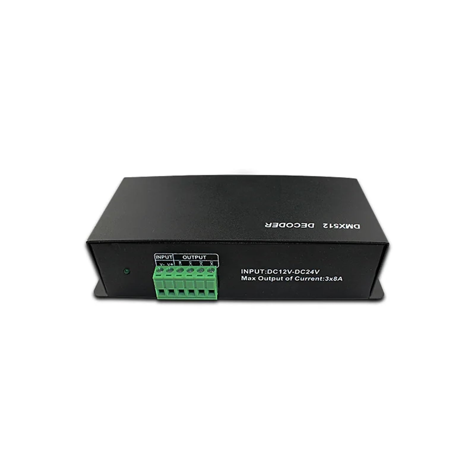 3/4/24CH 24-kanałowy DMX512 RGB RGBW LED kontroler dekoder ściemniacz sterownik do taśmy 5050 RGBWW (Rgb 8ax3ch 12-24V)