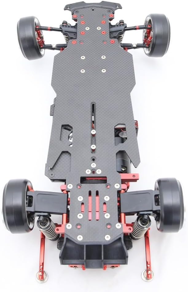 GRK5 シャーシセット GRK5カーボンシャーシ、アッパーデッキセット