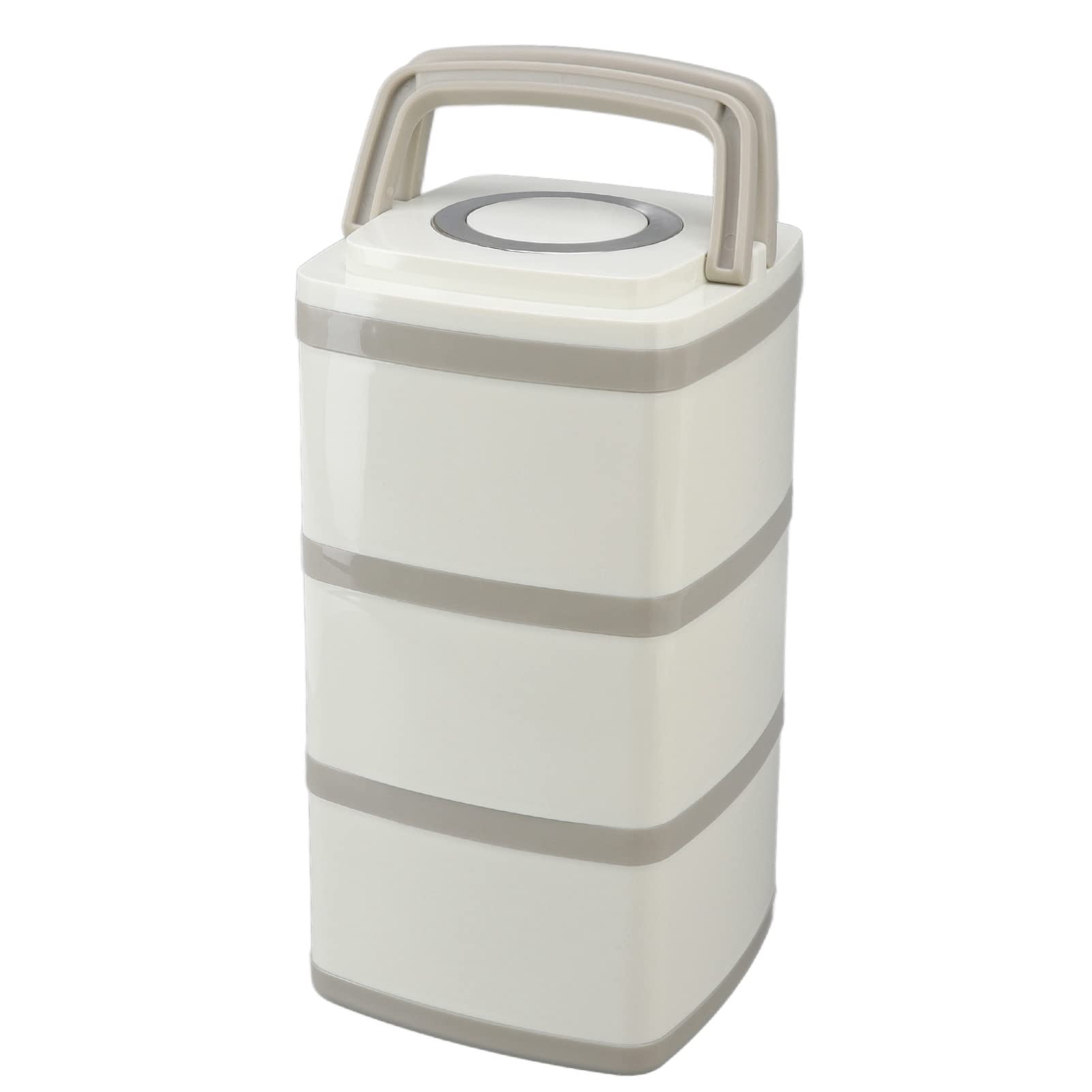 Scatola per il pranzo portatile, Scatola per il pranzo Isolata Sottovuoto In Acciaio Inox di Grande capacità per Ufficio Scuola Lavoratori Studenti (Acouto4r8ckzpiym-13)