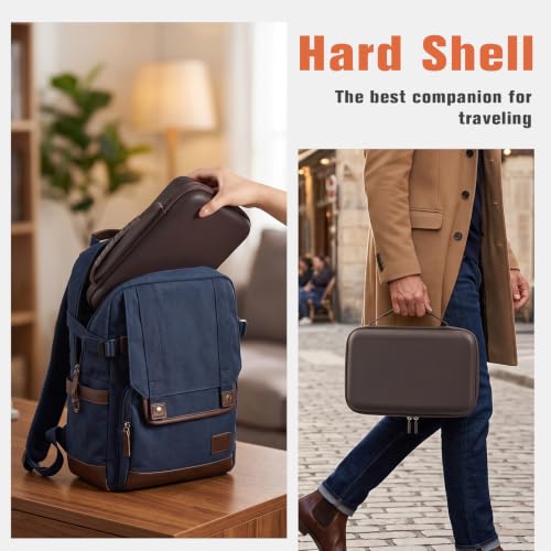 Image of ProCase Hard Shell Travel Sunglasses Organizer, Portable Multiple Glasses Case for Travelling