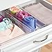 iDesign Linus Plastic Dresser and Vanity Organizer, Storage Bin for Bathroom, Bedroom, Office, Craft Room, Fridge, Freezer, Pantry, 12