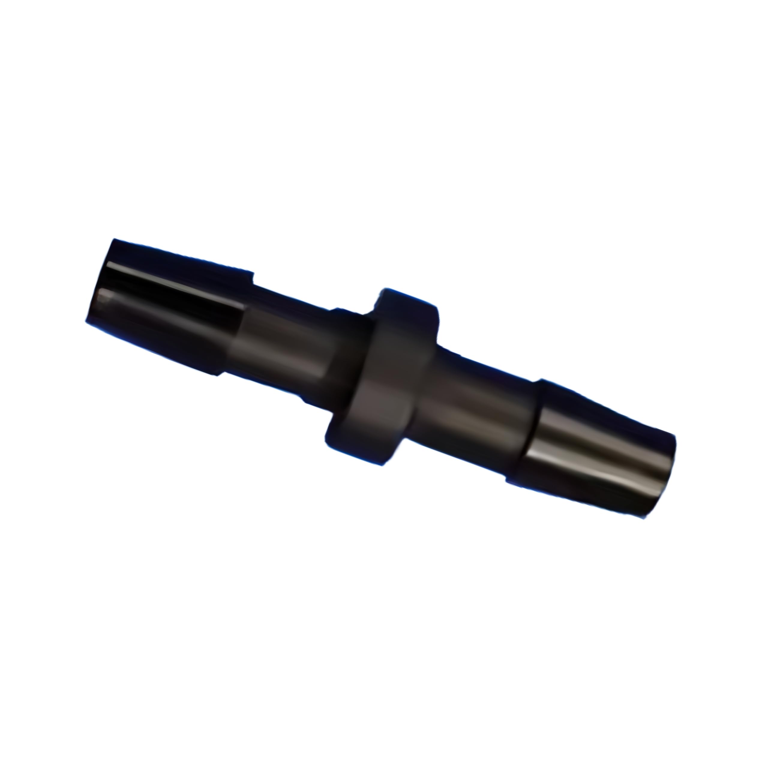 Conectores de conexión de púas for manguera de plástico reutilizable de PP transparente, paquete de 50 for maquinaria de laboratorio y alimentos(4mm 5/32inch Black)