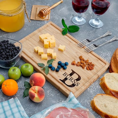 Tabla de Cortar Rectangular de Bambú Personalizada miniatura 4