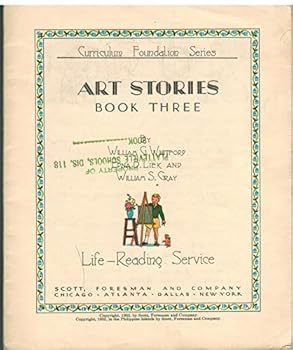 Hardcover **RARE** Sample Pages - ART STORIES BOOK THREE 1935 Curriculum Foundation Series Book