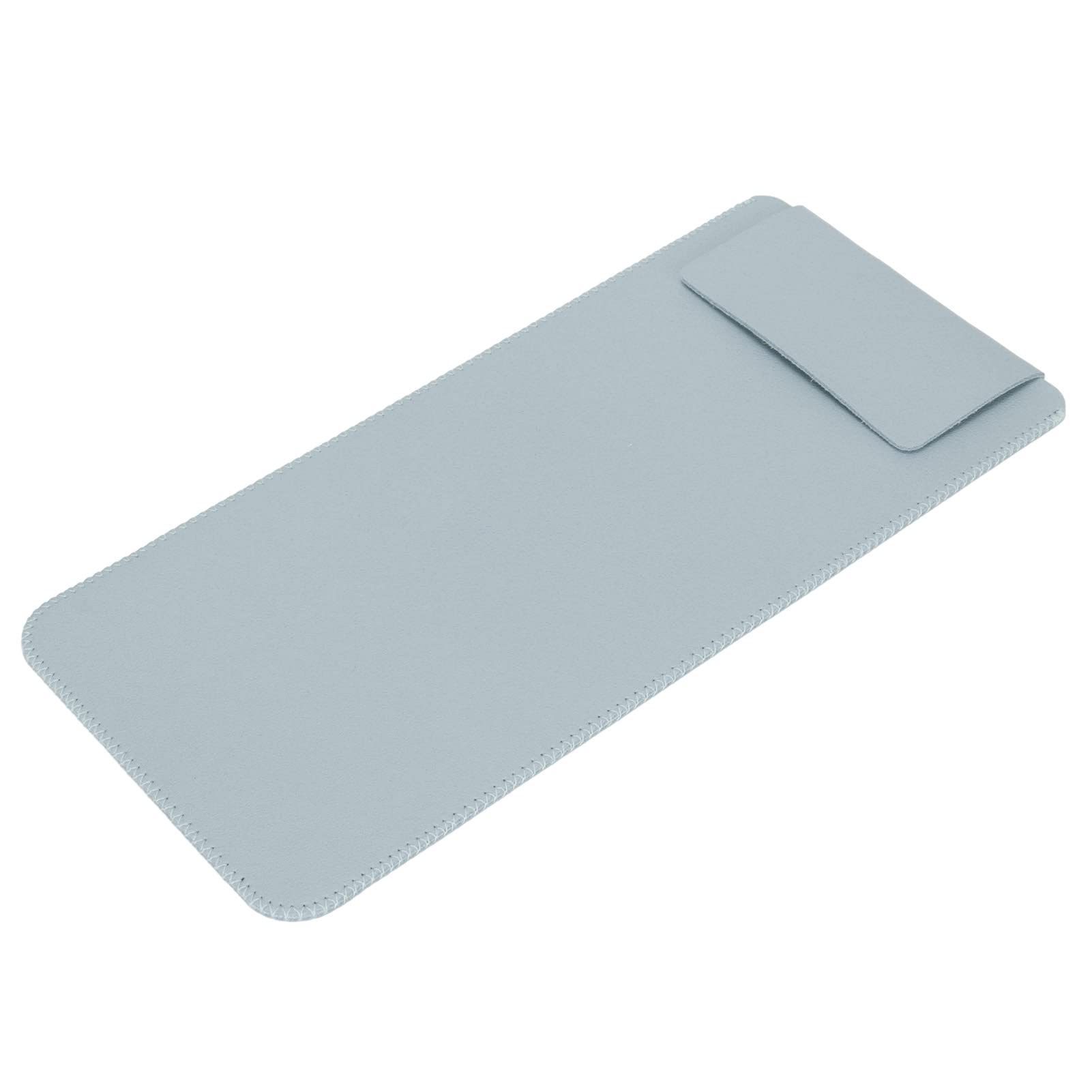 Generic Bezprzewodowa Obudowa Ochronna na klawiaturę Lekka, Odporna na Wstrząsy Skóra PU do Klawiatury Magic Keyboard 2 i Akcesoriów Komputerowych (jasny niebieski)