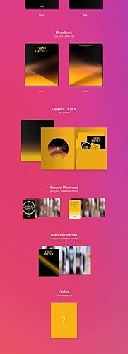 Miniatura 4 de Kep1er FIRST IMPACT 1st Mini Album Random Version 72p PhotoBook+2p PhotoCard+1p PostCard+1p Sticker+Tracking Kpop Sealed
