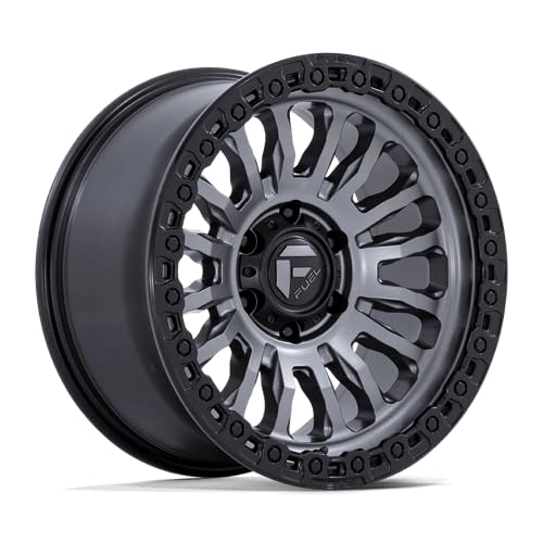 D857 20X10 8X170 M-GNMTL BLK -18MM Custom Wheel