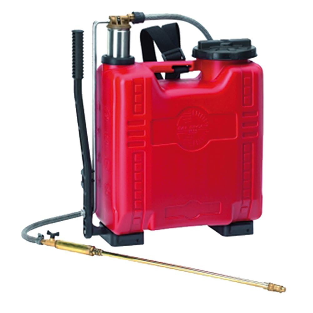 Dal Degan Venere Pompa a Spalla, Pompante Acciaio Inox, 12 l, Rosso