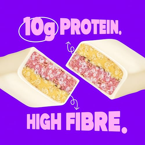 Image of Yogabar Crunch Mixed Berries Protein Bar | No Added Sugar | 10g Protein | High Fibre | Gluten Free Snack | 50g each, Pack of 1