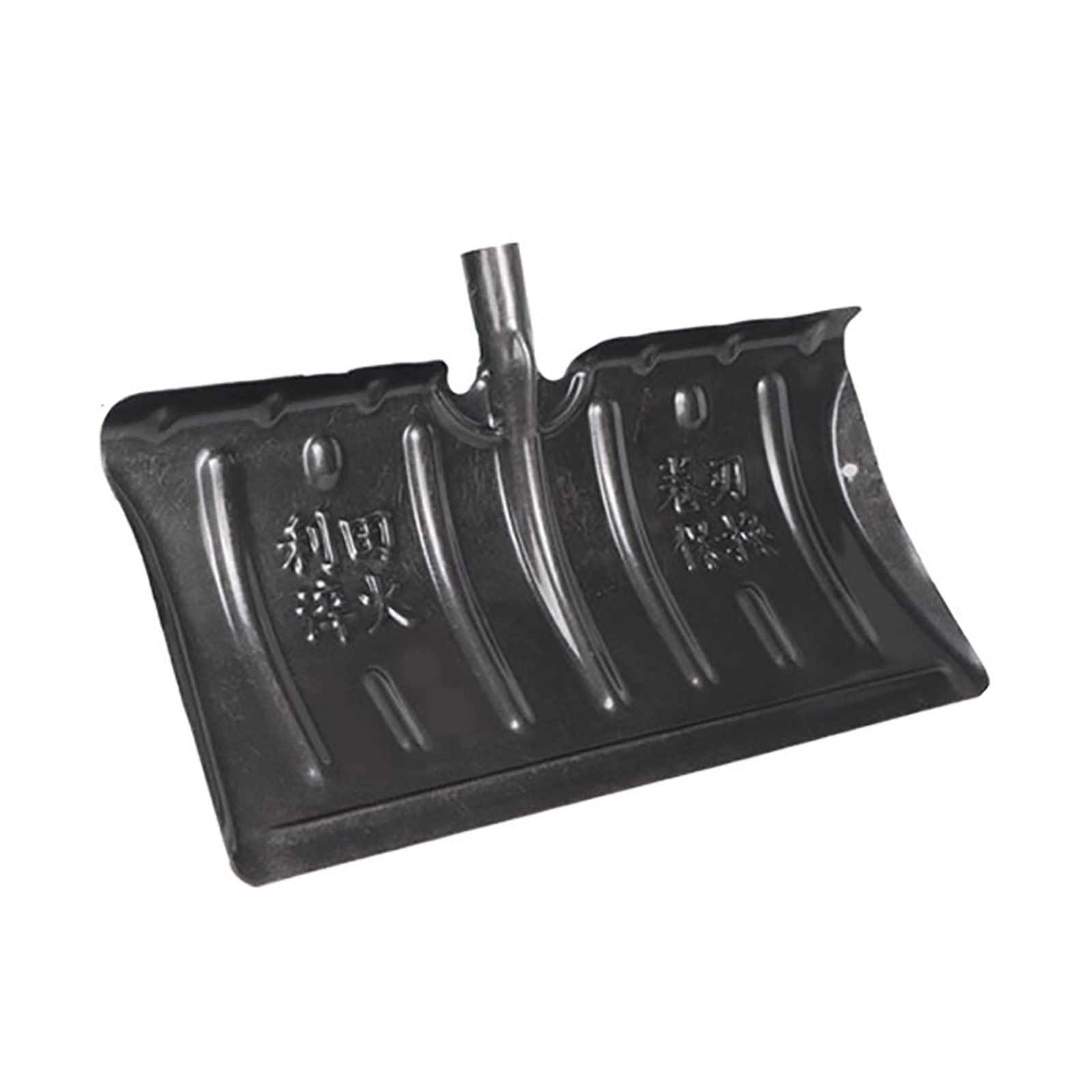 Pala de Nieve, Cabeza de Pala, Palas cuadradas con Mango en T de Madera o Mango Recto, Palas de Nieve Resistentes y duraderas, ergonómicas, Fuerte Capacidad de Carga, para el hogar, el garaj