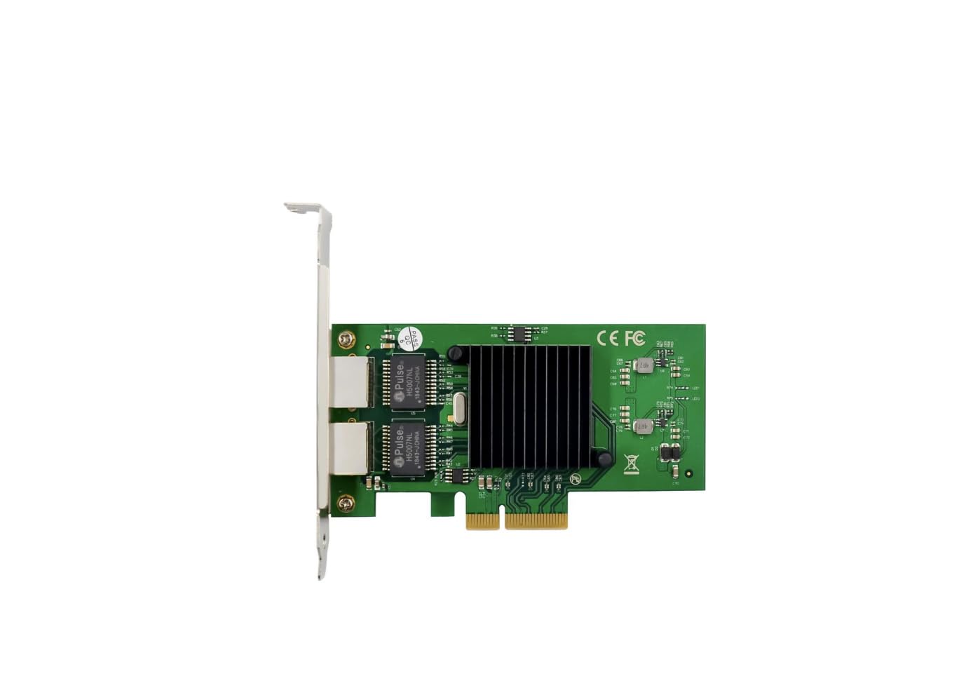 Scheda di Rete Interna PCI Express con Doppia Porta Gigabit Ethernet RJ45