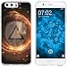 Produktbild PhoneNatic Case kompatibel mit Huawei P10 Silikon-Hülle Element Feuer M3