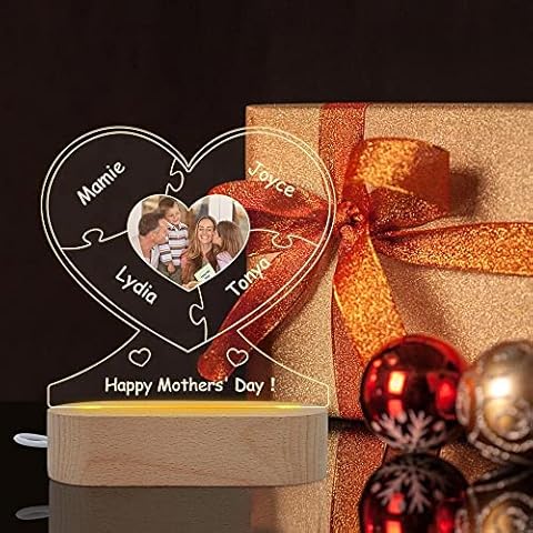 DGRHX Acrylic Photo Night Light Cover