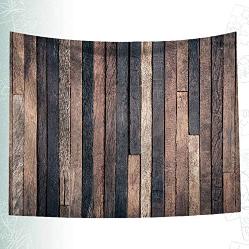 Cabilock Wandteppich Holz Gedruckt Hintergrund Tapisserie Wandkunst Teppich Dekorative Strandtuch Bad Vorhang Tagesdecke Fotografieren Hintergrund Hängen