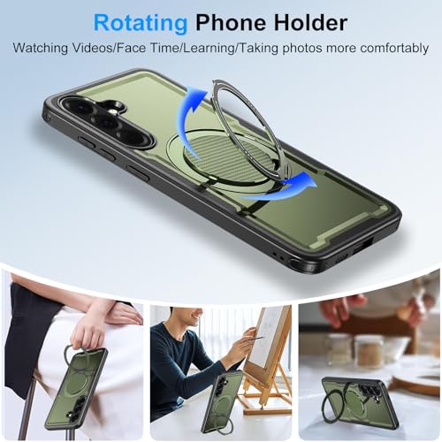 Coque MagSafe Samsung A37 verte idéale pour visionner vos vidéos - 6