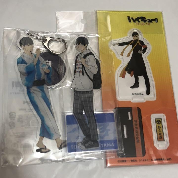 Amazon.co.jp: ハイキュー!! 影山飛雄 応援団 縁日 アクリルスタンド