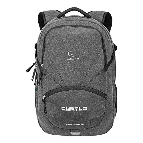 Mochila De Uso Diário Downtown 28L - Com Rain Cover Curtlo Cinza