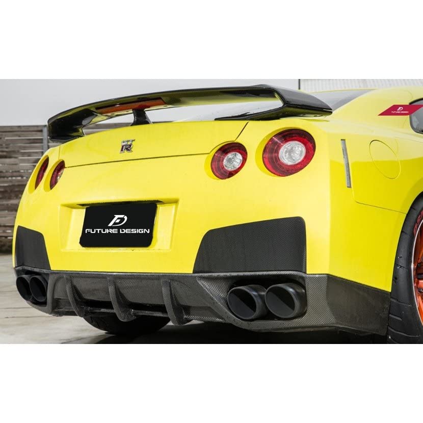 日産純正(NISSAN) GT-R純正 リアバンパー➕純正ディフィーザー - メルカリ