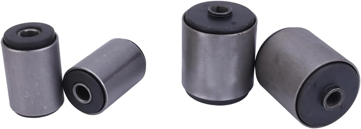 4pcs Leaf Spring Bushings Front Rear Left/Right for Jeep Cherokee XJ 1984-2001, Leaf Spring Bushing Kit Replaces 52000503 52000504