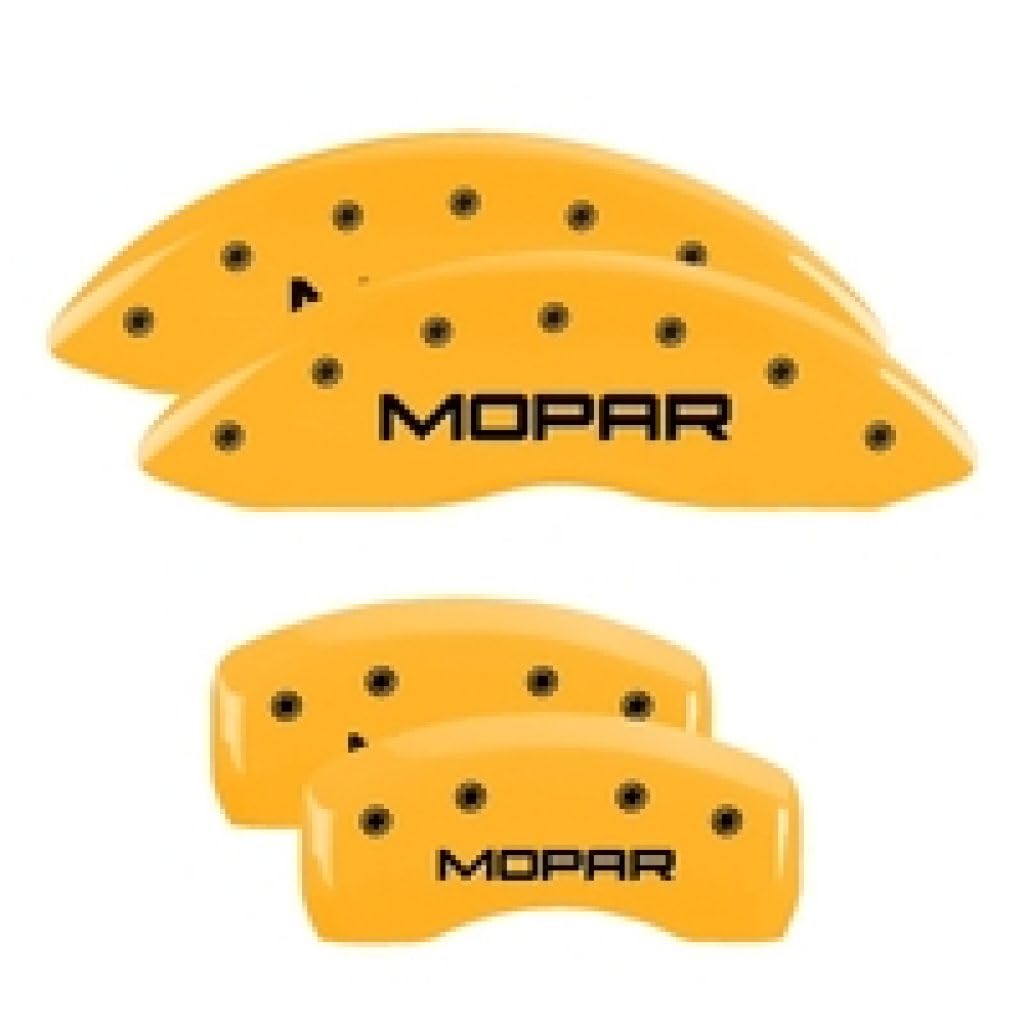 MGP Brake Caliper Covers Compatible with 1997-2004 Chevy Corvette C5