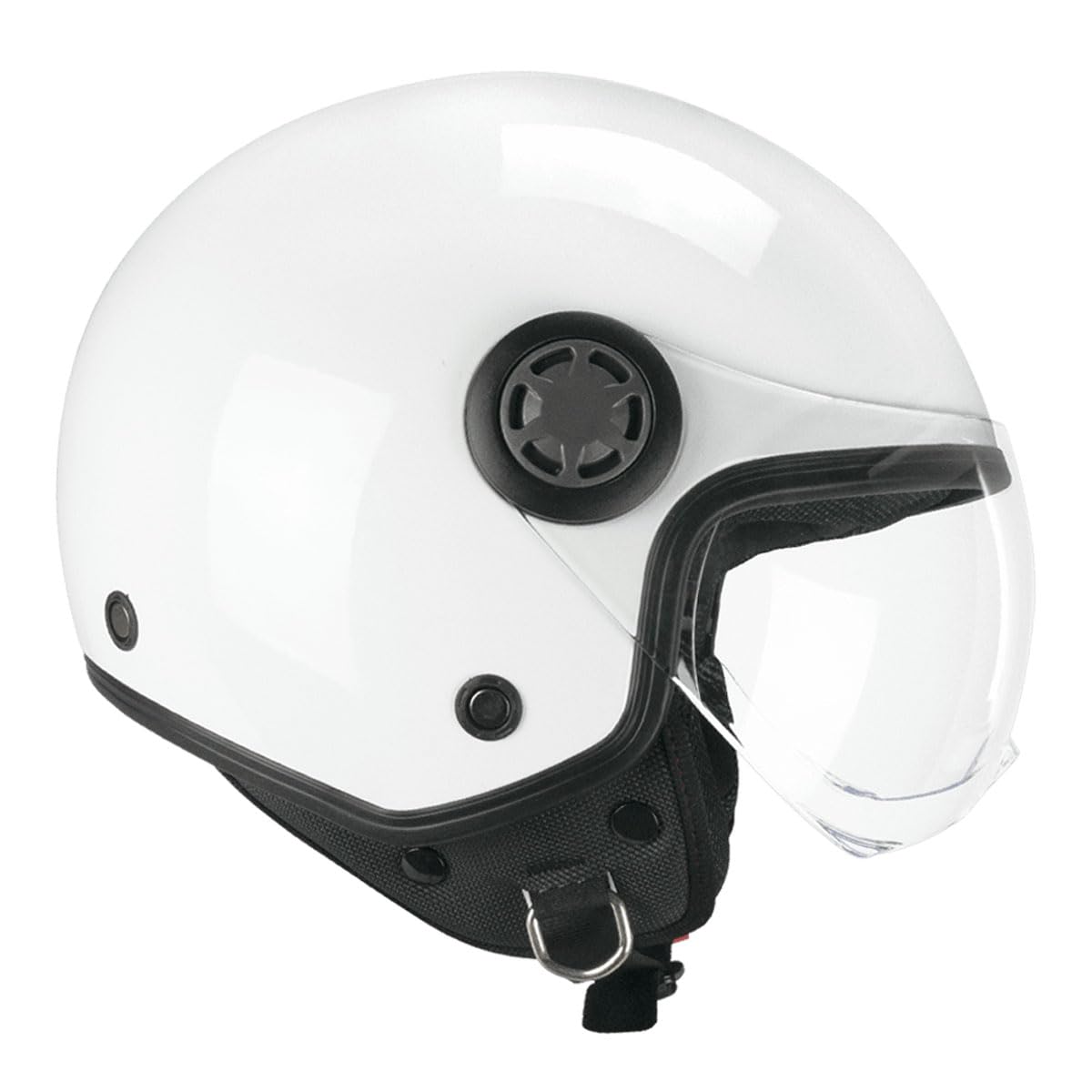 Casco JET 1SHE ZEN bianco Tg M