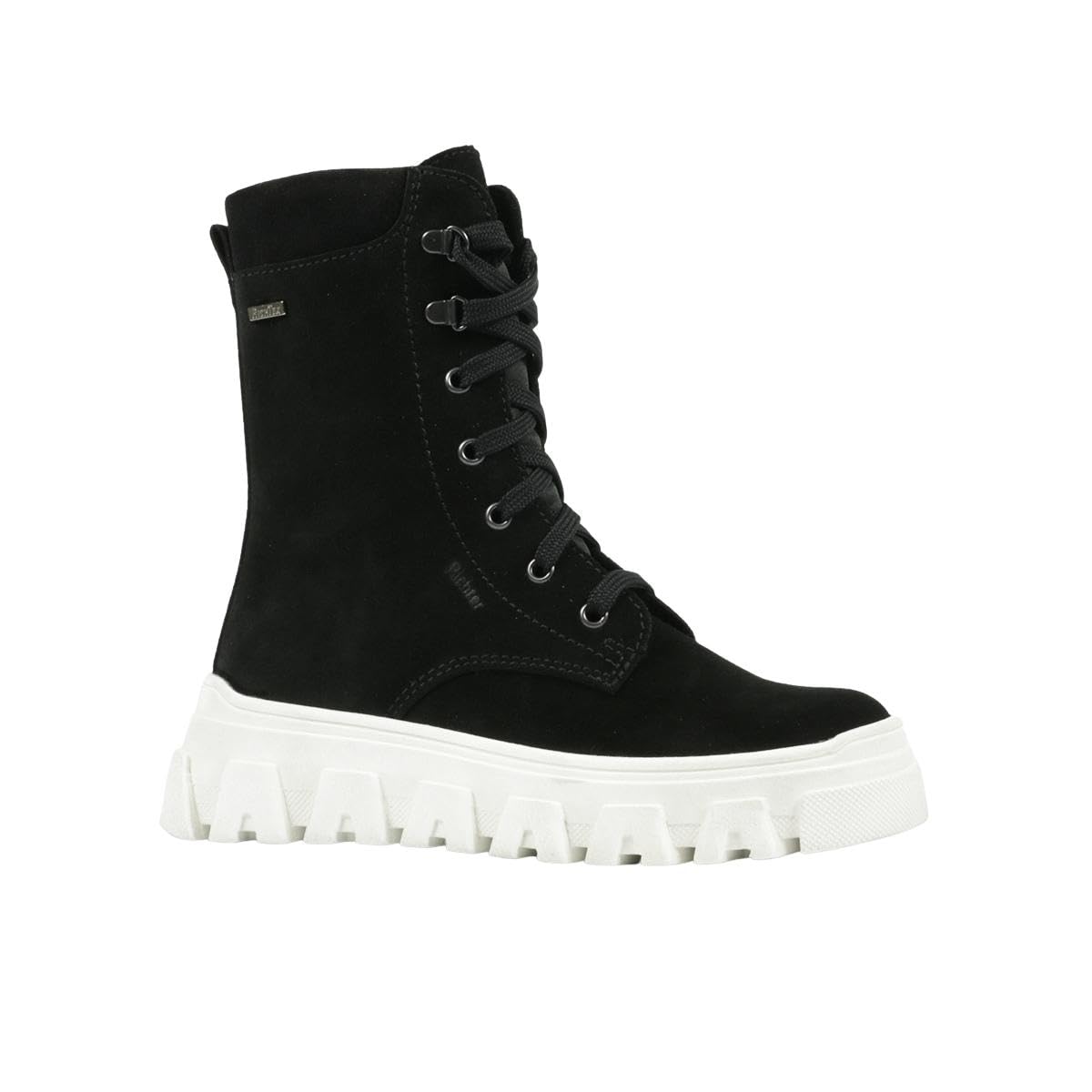 Richter Kinderschuhe Iron Mid Calf Boot, Black, 6 UK