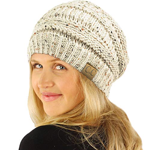Image of Hatsandscarf CC Exclusives Solid Color Beanie Tail Hat for Adult (MB-20A)
