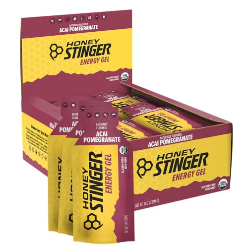 Honey Stinger Organic Acai Pomegrante Energy Gel, 1.3 OZ