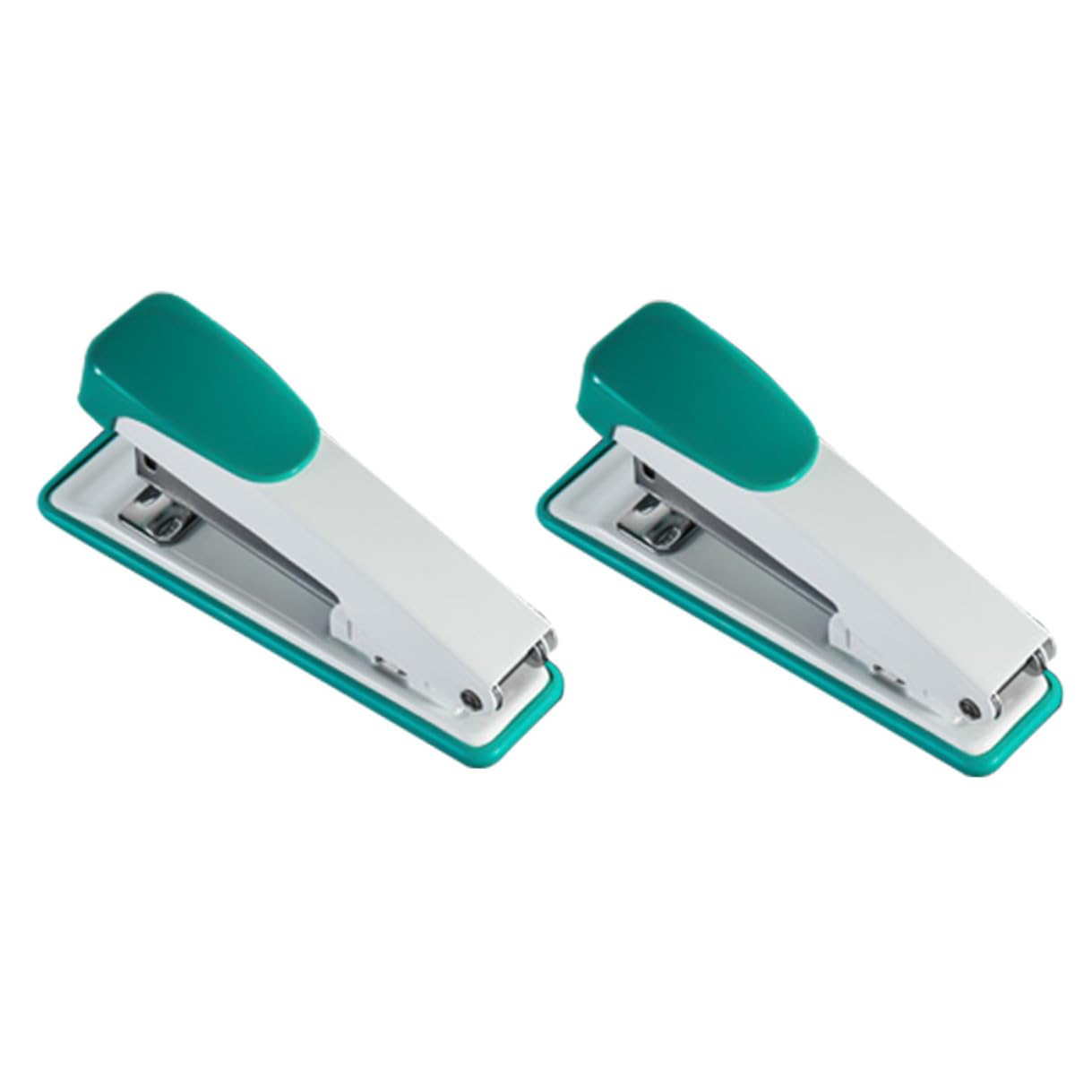 jojofuny 2 set Cucitrice Standard Per Cancelleria Per Carta Ufficio Piccolo Con Punti Metallici Medio Strumento 2 pezzi * 2 Colore Casuale
