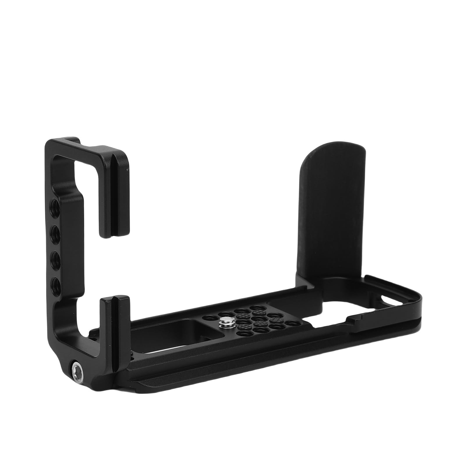 Staffa a L per Fotocamera Digitale, Design Leggero, Vite 1/4, | Funzionamento efficiente, adattabile alla fotografia all\'aperto, impugnatura in legno massiccio, compatibile con treppiedi