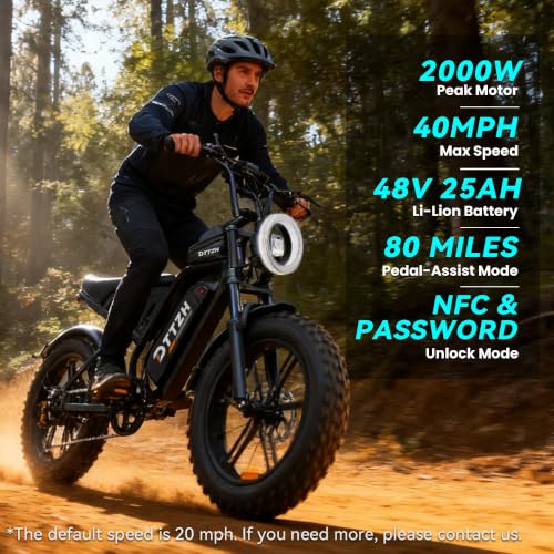 2000W Moped Style E Dirt Bike