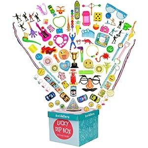 TWIDDLERS 100-delig Grabbelton Speelgoed – Kleine Cadeautjes voor Kinderen – Ideale Traktaties, Uitdeelcadeautjes of…
