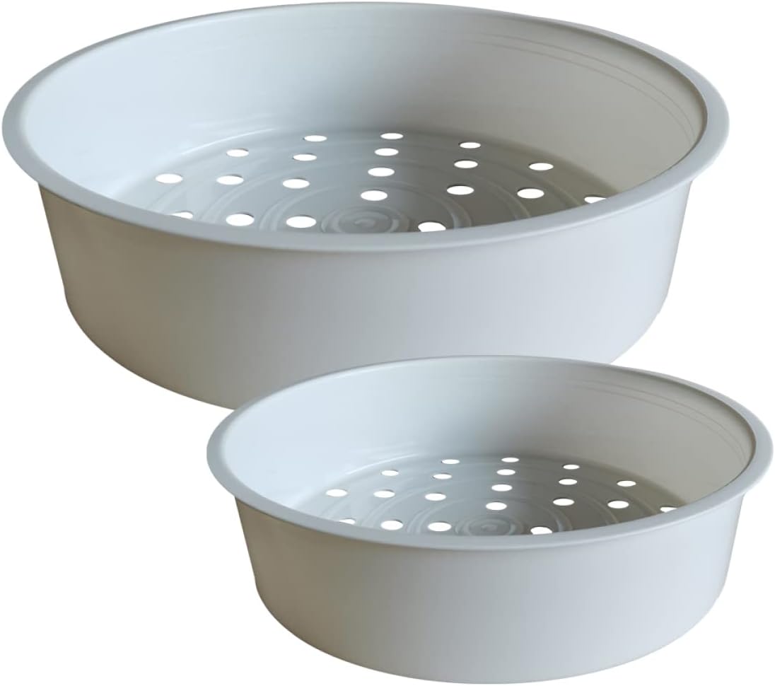 BESTonZON Dumpling Maker Rice Cooker Steamer 2pcs Plastic