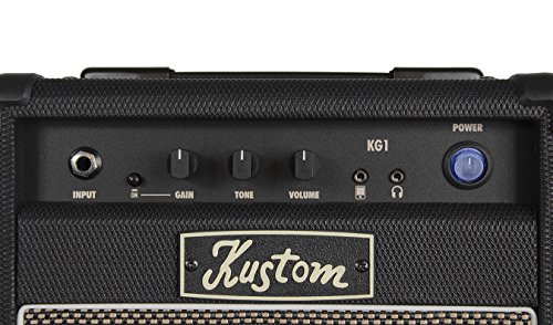 Kustom KG Series Ampli Guitare 1 x 6 (1x15cm)- 10W - Les Beatles, Paul McCartney, John Lennon, RIngo Starr, George Harrison Kustom KG Series Ampli Guitare 1 x 6 (1x15cm)- 10W – Image 5