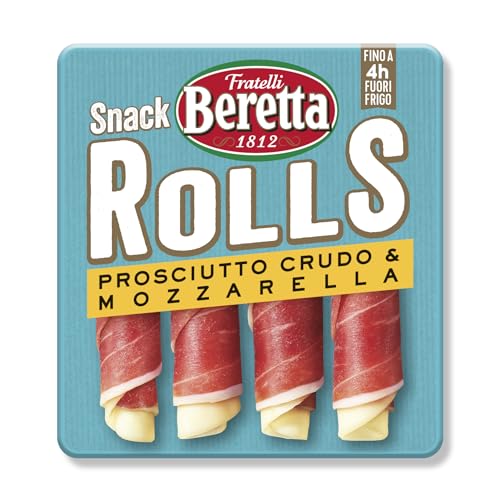 Snack rolls prosciutto crudo e mozzarella
