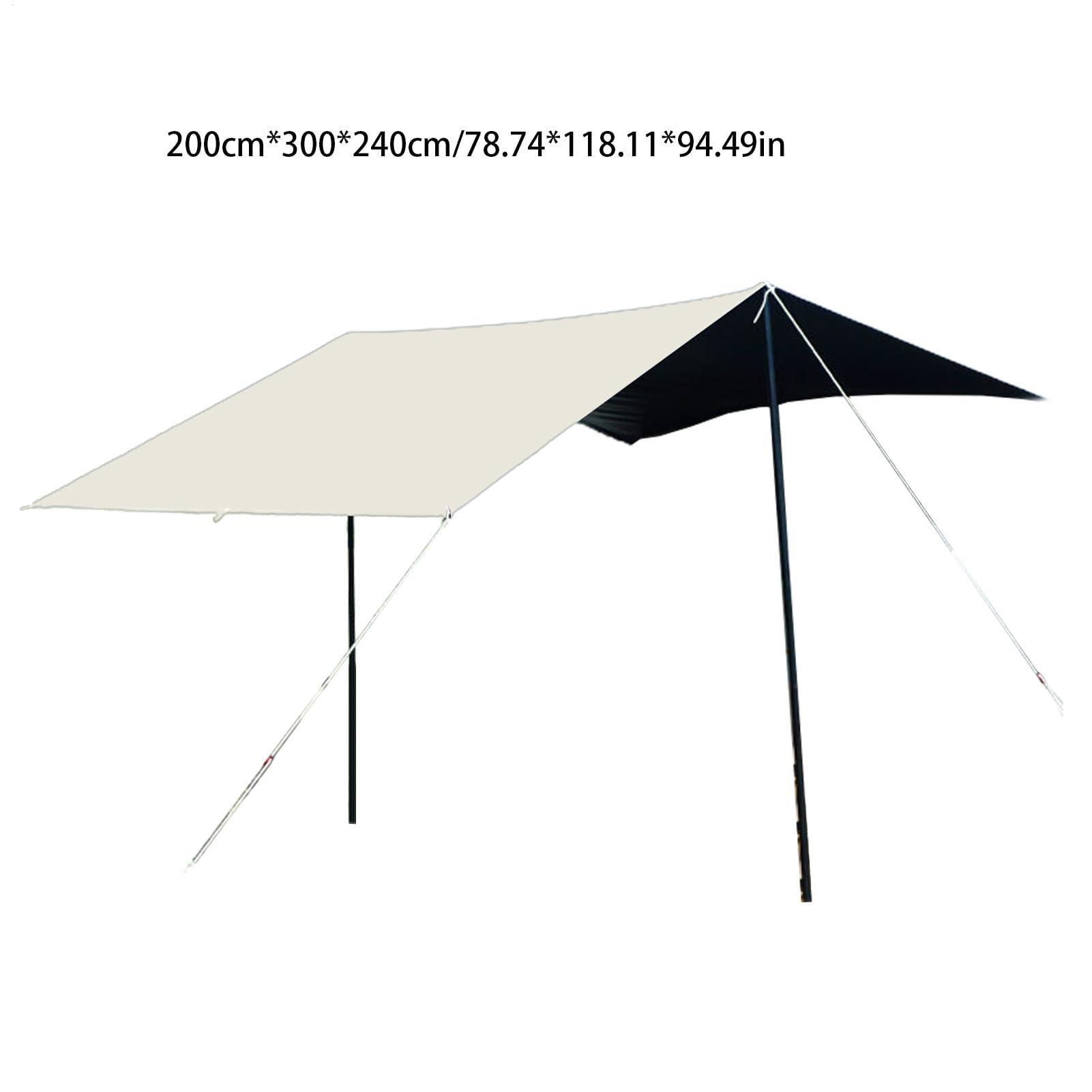 Tendalino Ombreggiante Portellone Auto Leggera, Portatile, Struttura | Auto Pensilina Ombreggiante SUV Per Campeggio Picnic Weekend Famiglia Attività Outdoor Viaggi Spiaggia