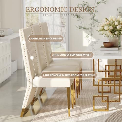 Luxury Upholstered Dining Bench
