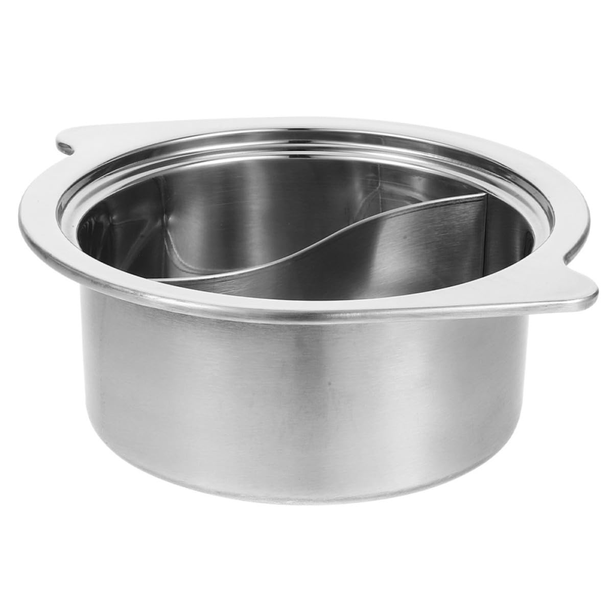 Casserole à double fondue avec un design profond anti-débordement