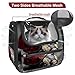 otnrnondcl Ladybug (1) Cat Backpack Carrier, Large Pet Backpack for Medium Small Dog Cat Puppy Kitty Bunny