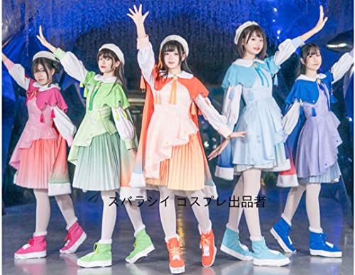 Amazon Co Jp フルセット 衣装 5着 ラブライブ スーパースター Liella Starlight Prologue平安名すみれ 唐可可 葉月恋 嵐千砂都 澁谷かのん コスプレ衣装 ウィッグ 靴追加可 ホビー
